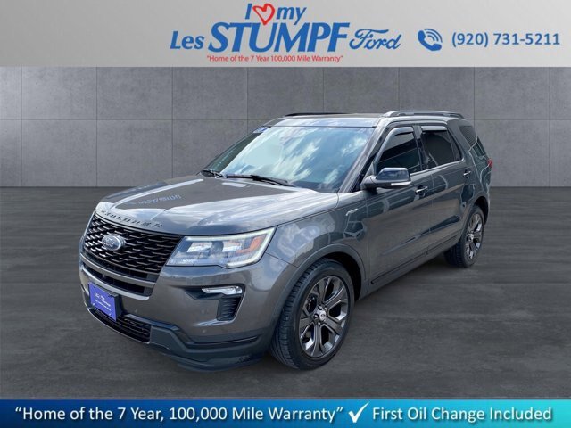 Certified 2018 Ford Explorer Sport w/ Equipment Group 401A AWD/4WD image 1