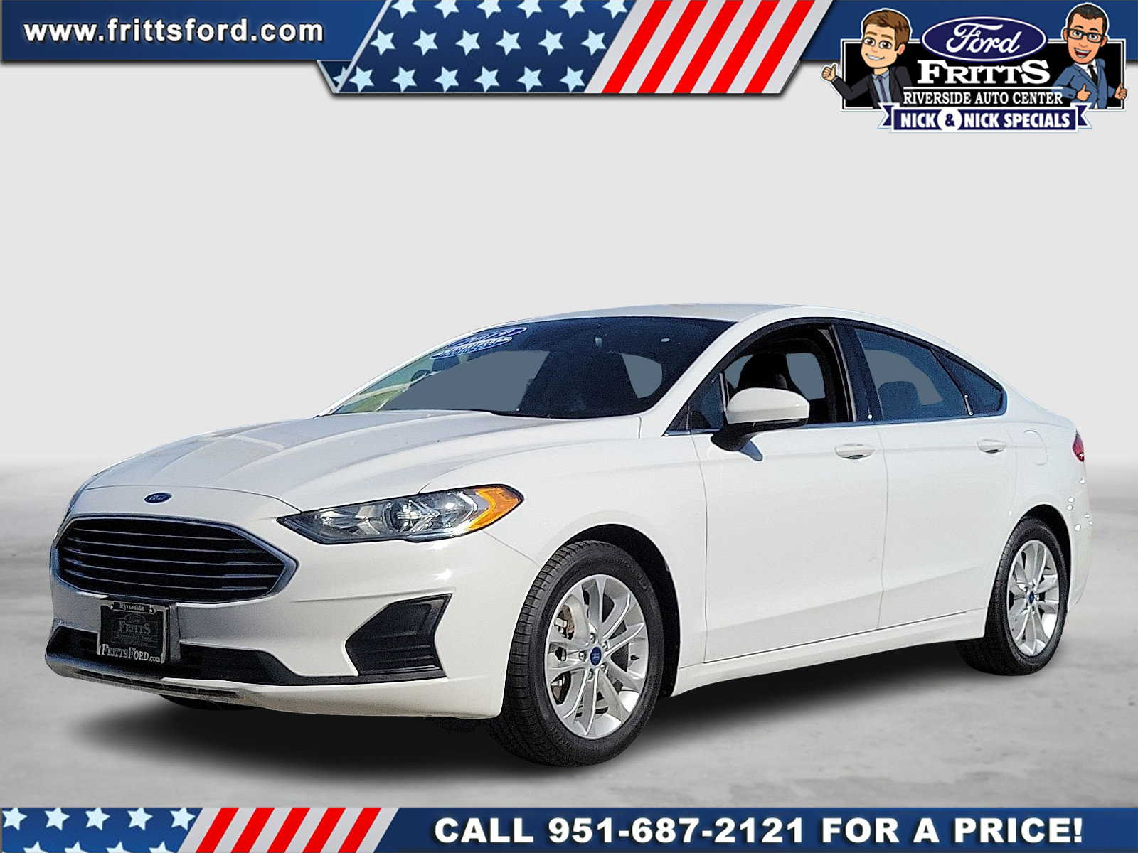 Certified 2019 Ford Fusion SE