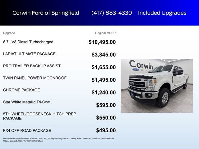 Certified 2022 Ford F350 Lariat w/ Lariat Ultimate Package image 7