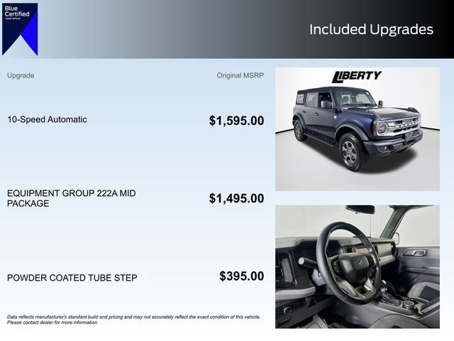 Certified 2021 Ford Bronco Big Bend image 9