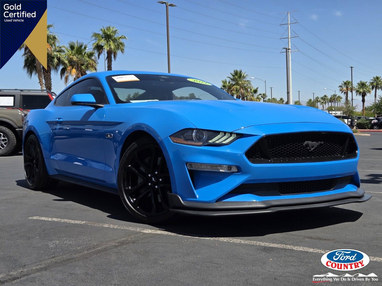 Certified 2022 Ford Mustang GT Premium w/ Equipment Group 401A RWD image 1