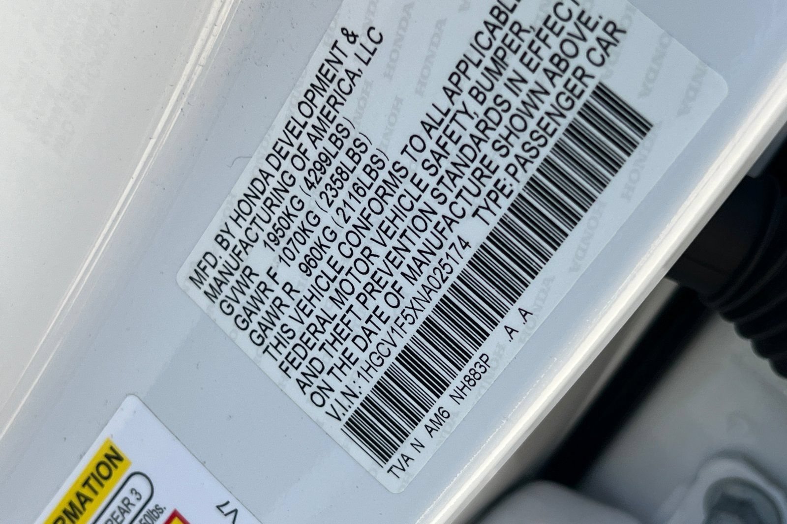 Used 2022 Honda Accord EX-L image 52