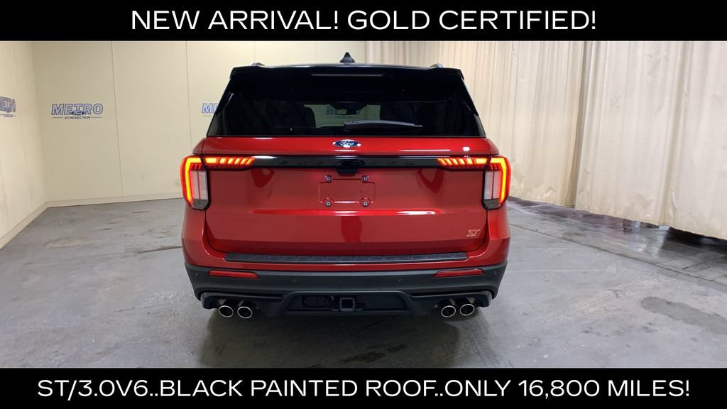 Certified 2025 Ford Explorer ST w/ Sun And Sound Package AWD/4WD image 4