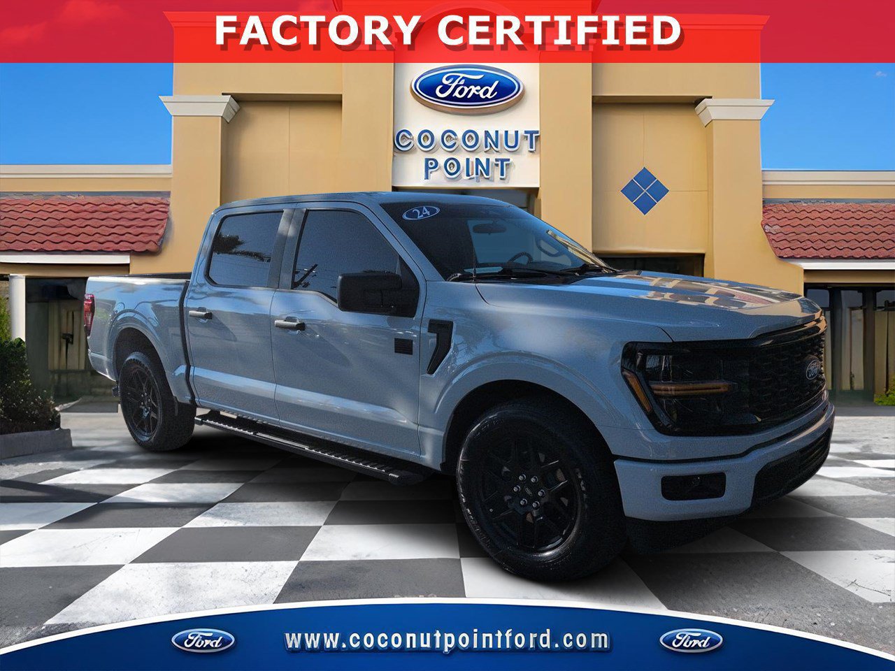 Certified 2024 Ford F150 STX w/ STX Black Appearance Package