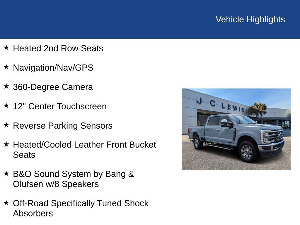 Certified 2024 Ford F250 Lariat w/ Chrome Package AWD/4WD image 32