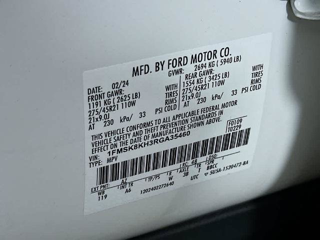 Certified 2024 Ford Explorer ST-Line w/ Class IV Trailer Tow Package AWD/4WD image 23