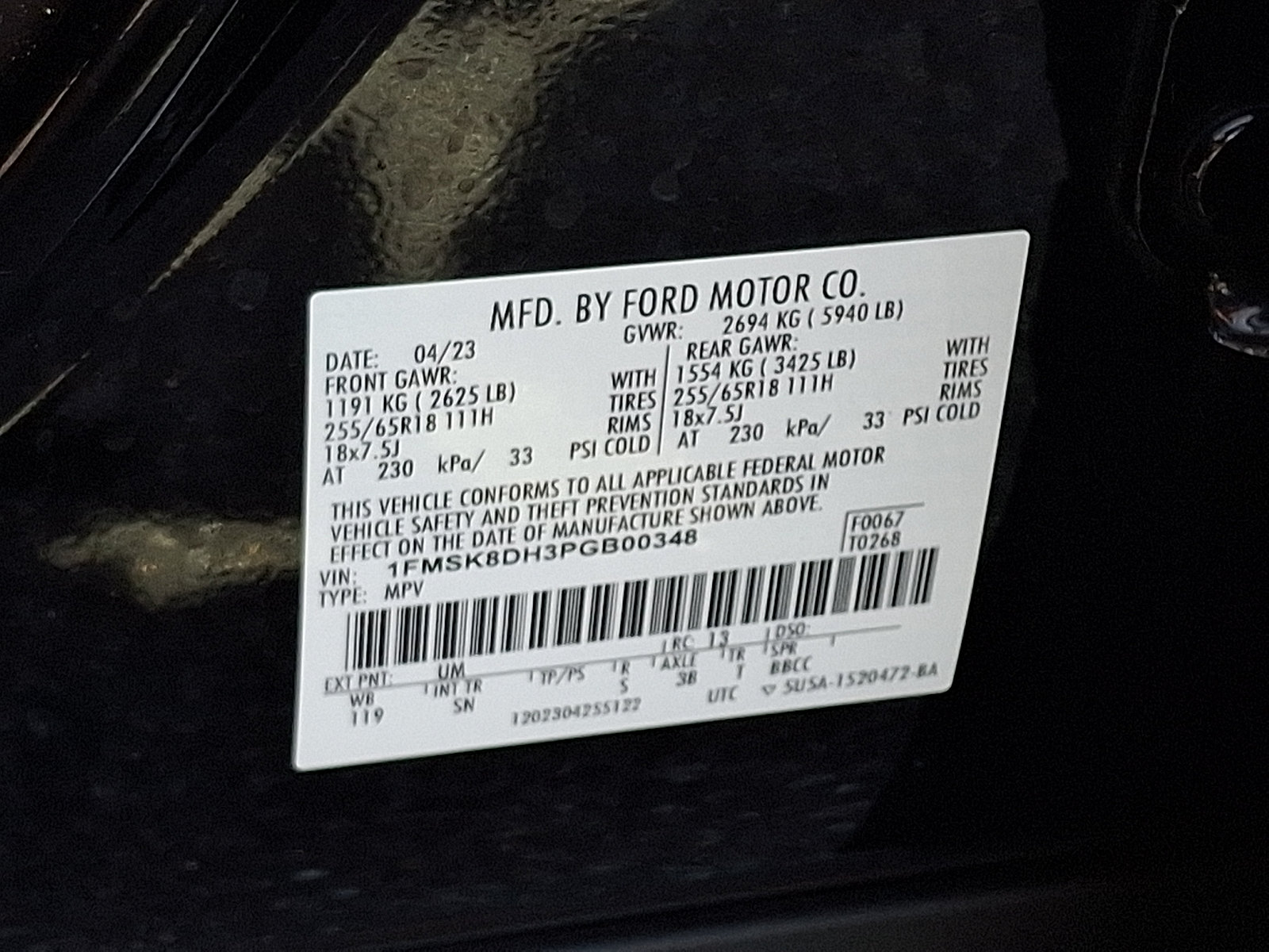 Certified 2023 Ford Explorer XLT w/ Equipment Group 202A AWD/4WD image 28