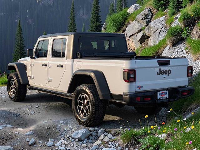 Used 2024 Jeep Gladiator Rubicon w/ Technology Group AWD/4WD image 4