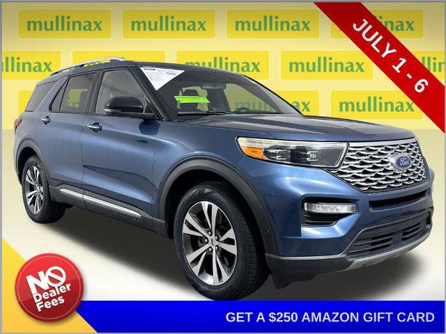 Certified 2020 Ford Explorer Platinum w/ Premium Technology Package