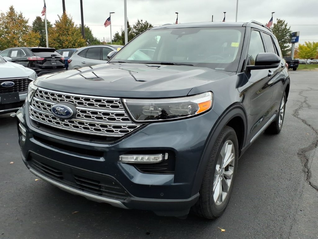 Certified 2023 Ford Explorer Limited w/ Limited Technology Package AWD/4WD image 1