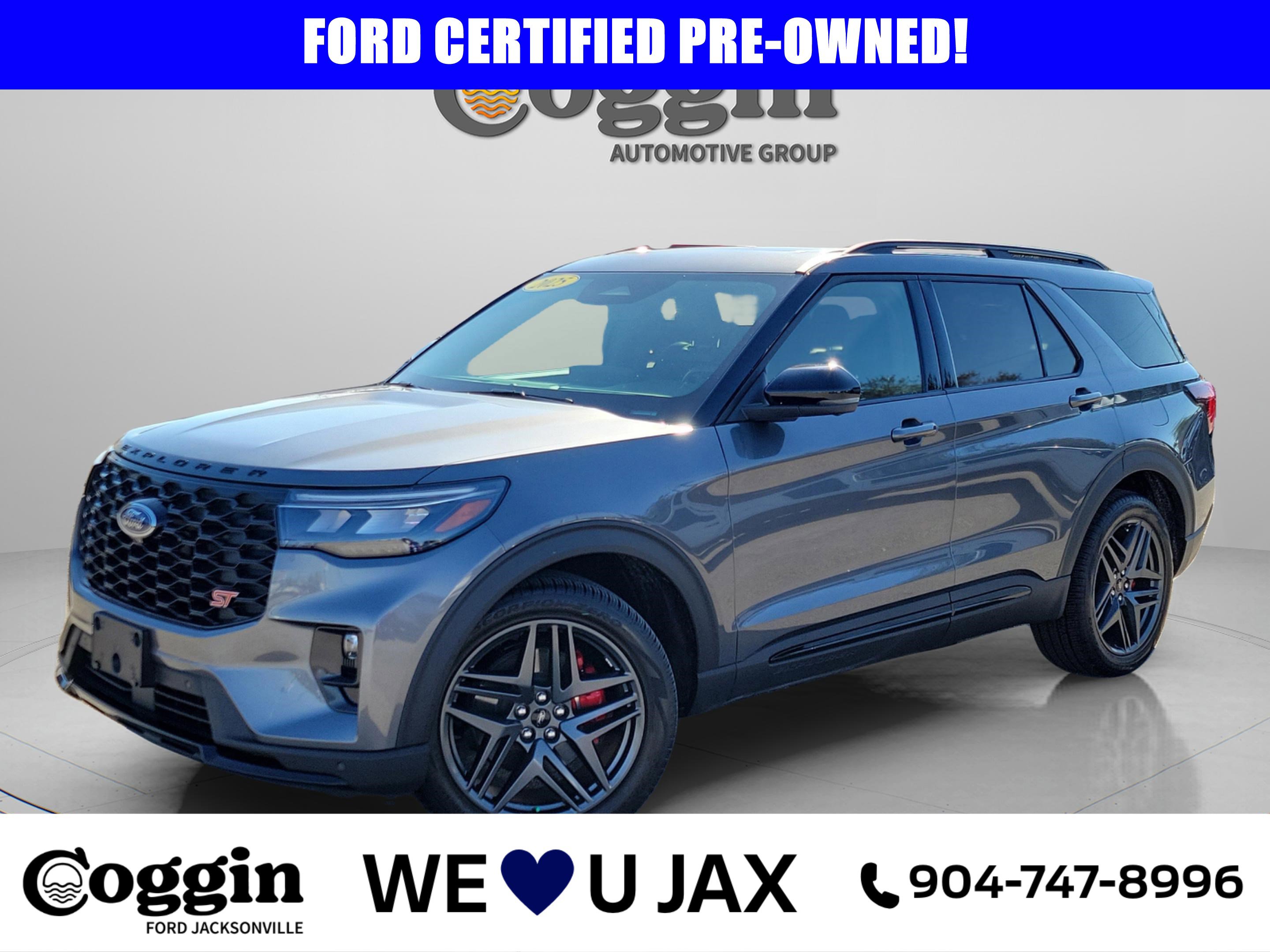 Certified 2025 Ford Explorer ST w/ Sun And Sound Package