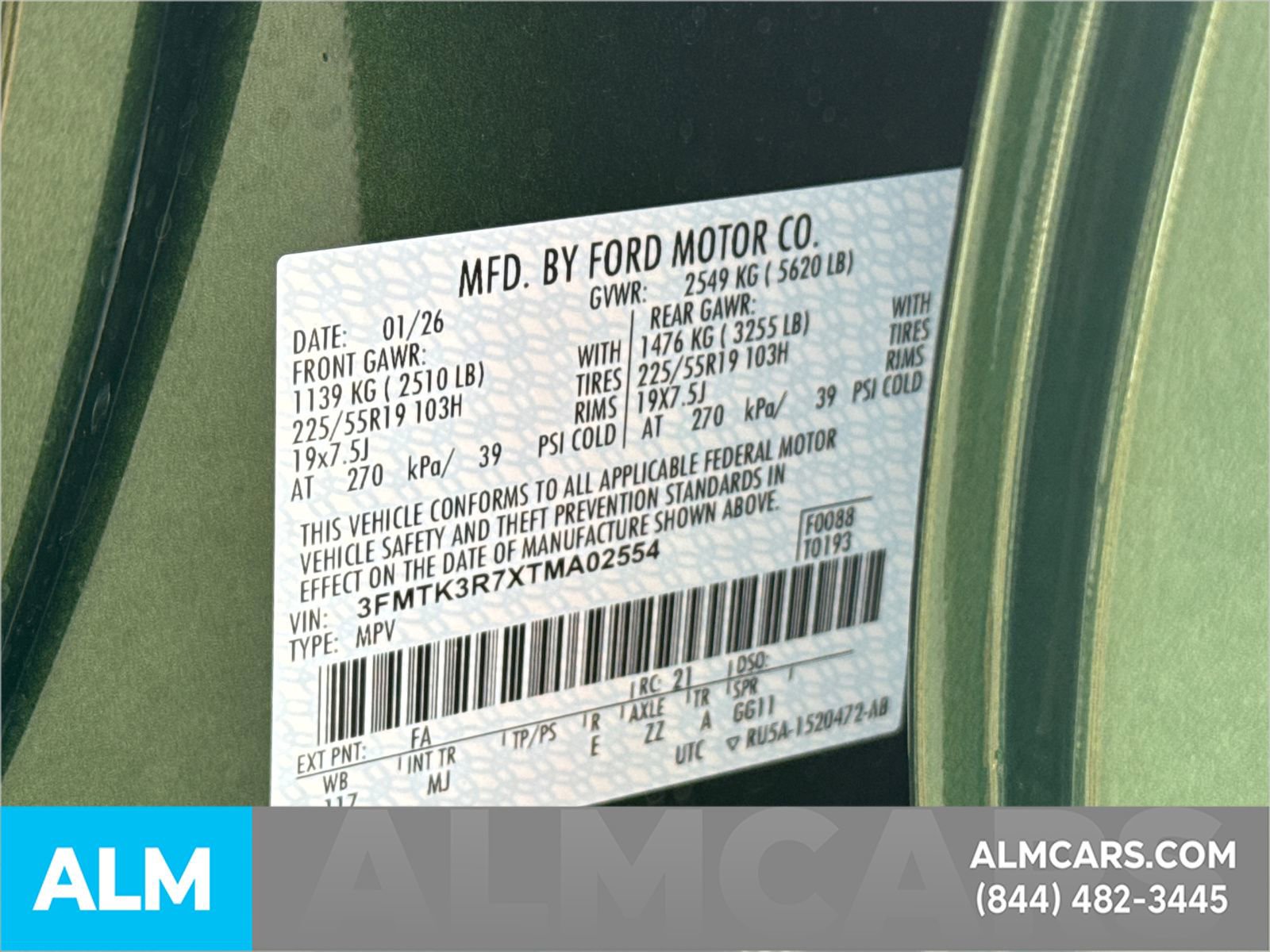 Certified 2026 Ford Mustang Mach-E Premium w/ Sport Appearance Package image 34