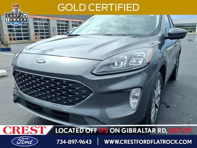 Certified 2022 Ford Escape Titanium w/ Class II Trailer Tow Package AWD/4WD image 1