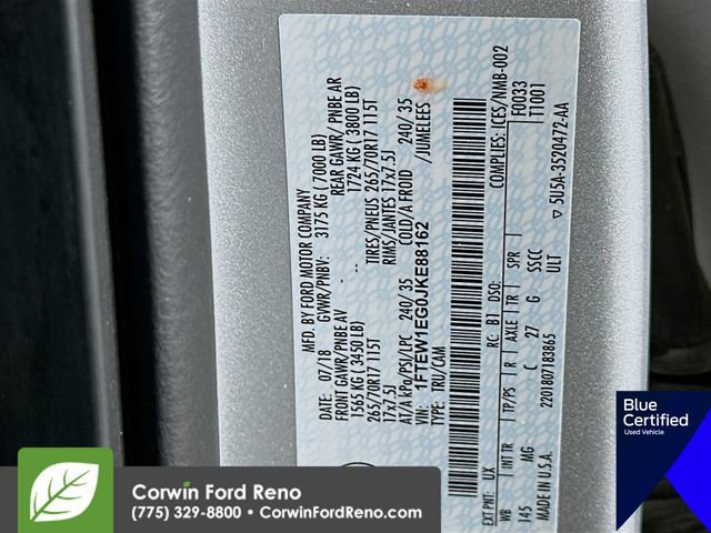 Certified 2018 Ford F150 XLT image 32