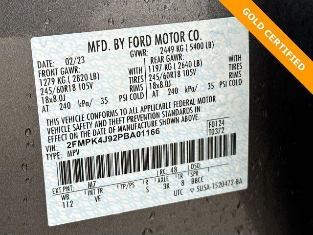 Certified 2023 Ford Edge SEL w/ Convenience Package AWD/4WD image 23