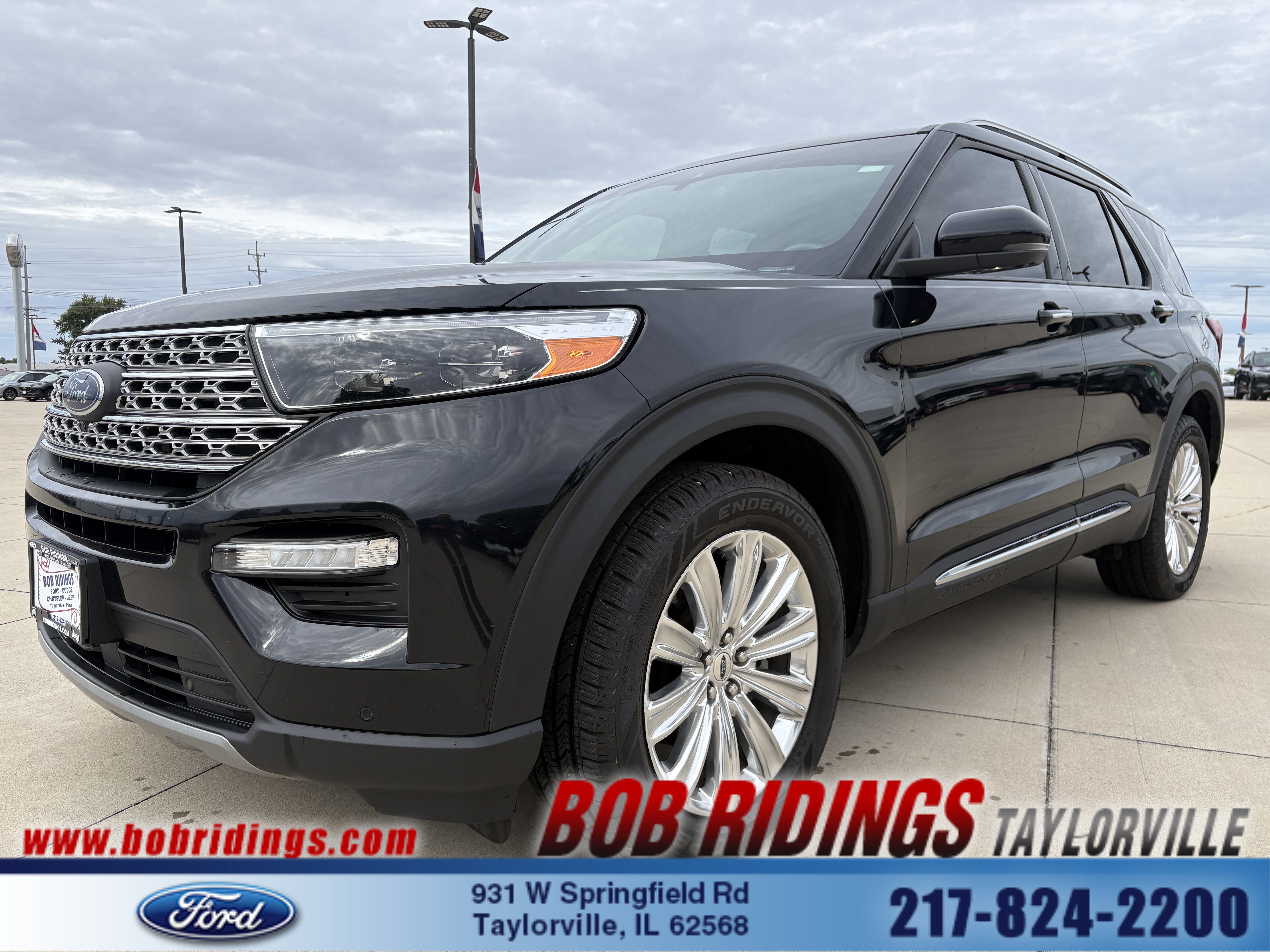 Certified 2020 Ford Explorer Limited AWD/4WD image 1