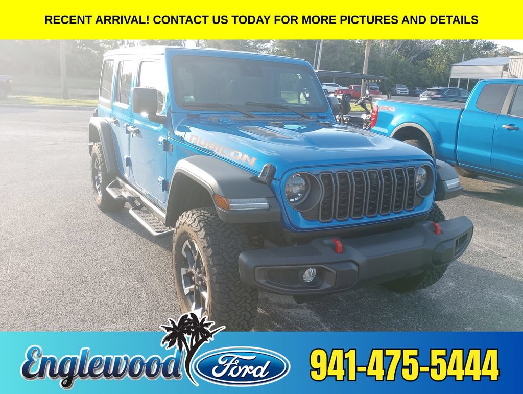 Used 2024 Jeep Wrangler Unlimited Rubicon w/ Technology Group