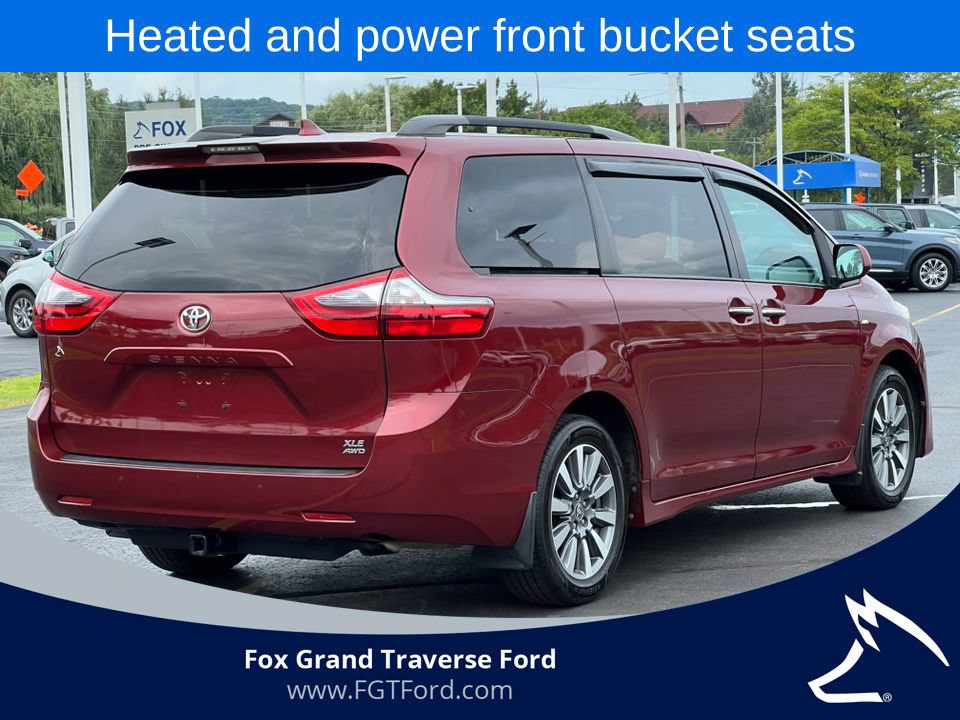 Used 2020 Toyota Sienna XLE w/ XLE Navigation Package AWD/4WD image 11