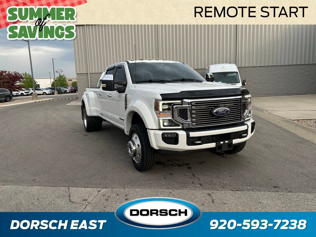 Certified 2022 Ford F450 Platinum w/ FX4 Off-Road Package AWD/4WD image 4