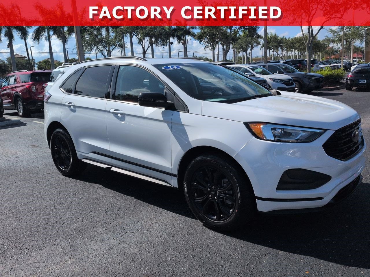 Certified 2024 Ford Edge SE w/ Black Appearance Package AWD/4WD video 1