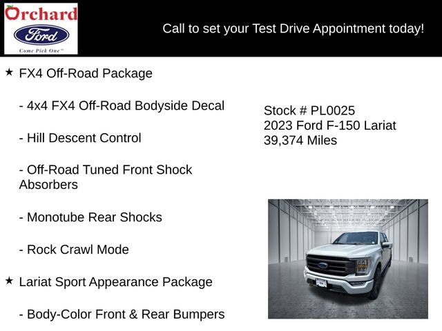 Certified 2023 Ford F150 Lariat AWD/4WD image 7