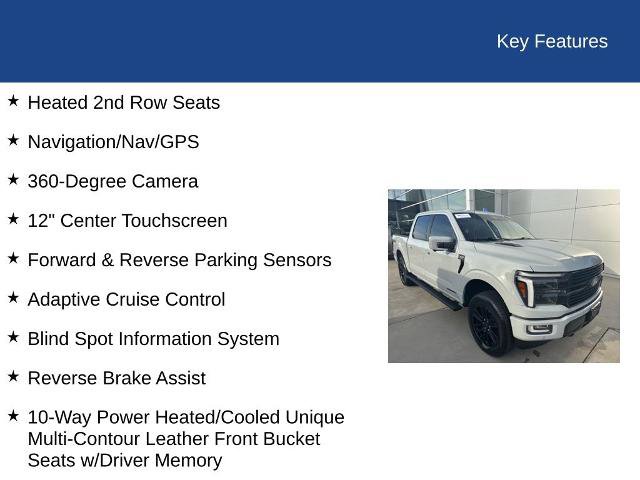 Certified 2024 Ford F150 Platinum w/ FX4 Off-Road Package image 38