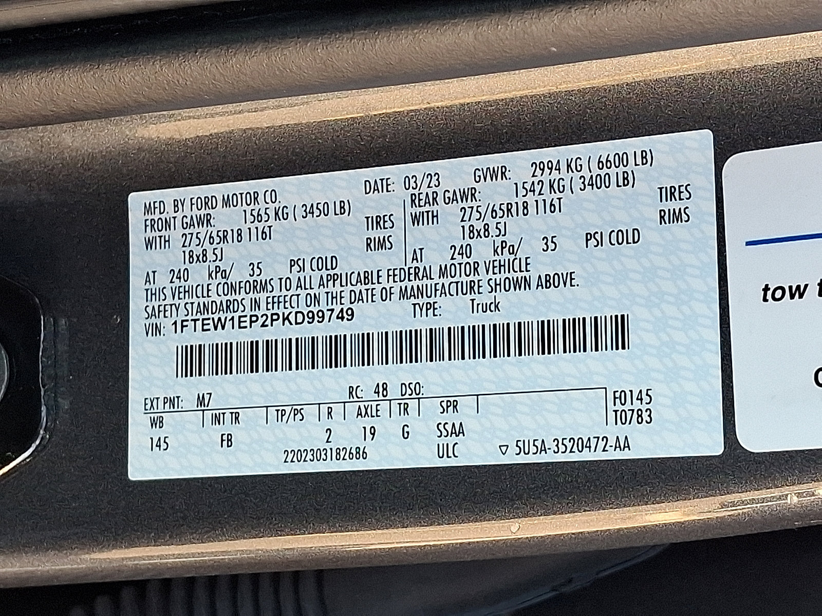 Certified 2023 Ford F150 XLT w/ Equipment Group 302A High image 26