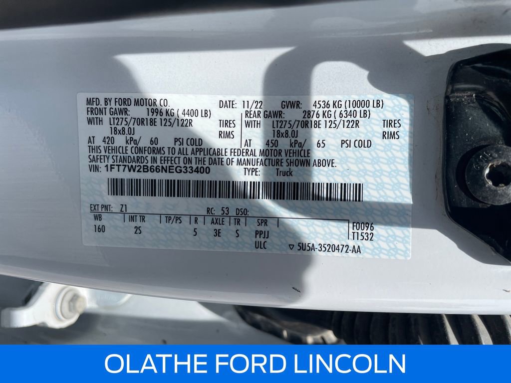 Certified 2022 Ford F250 XLT w/ XLT Premium Package AWD/4WD image 19