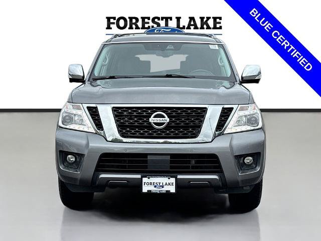 Used 2020 Nissan Armada Platinum w/ Captain's Chairs Package AWD/4WD image 2