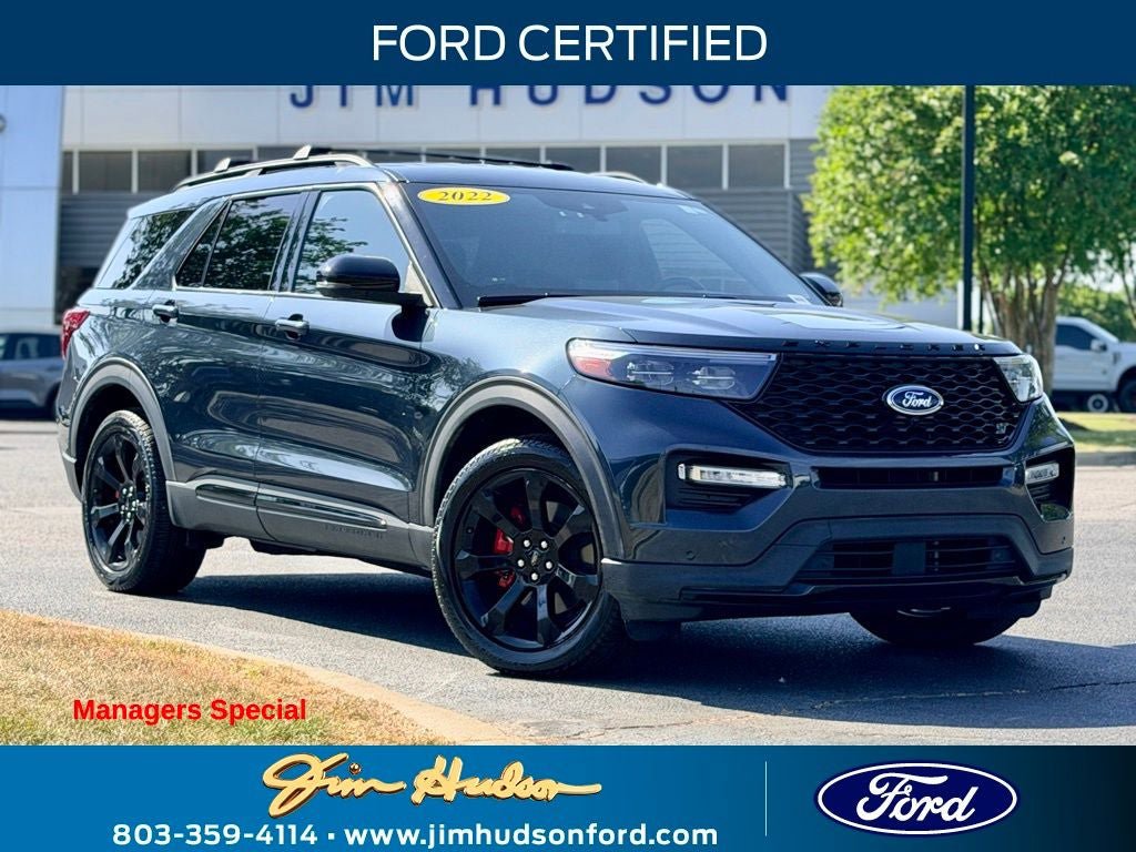 Certified 2022 Ford Explorer ST w/ Equipment Group 401A