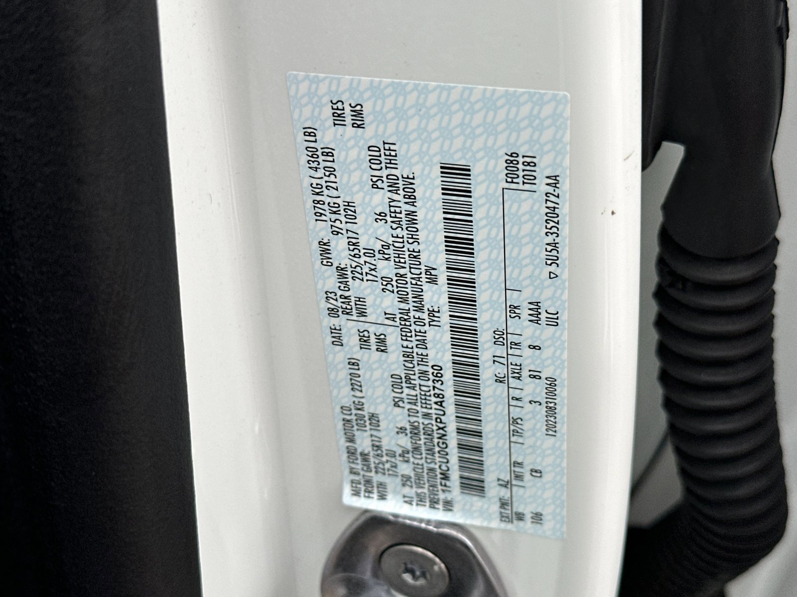 Certified 2023 Ford Escape Active image 28