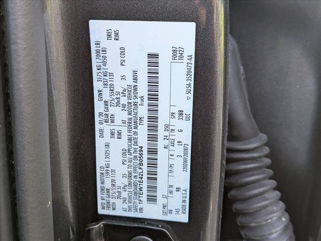 Certified 2020 Ford F150 Platinum w/ Equipment Group 701A Luxury AWD/4WD image 15