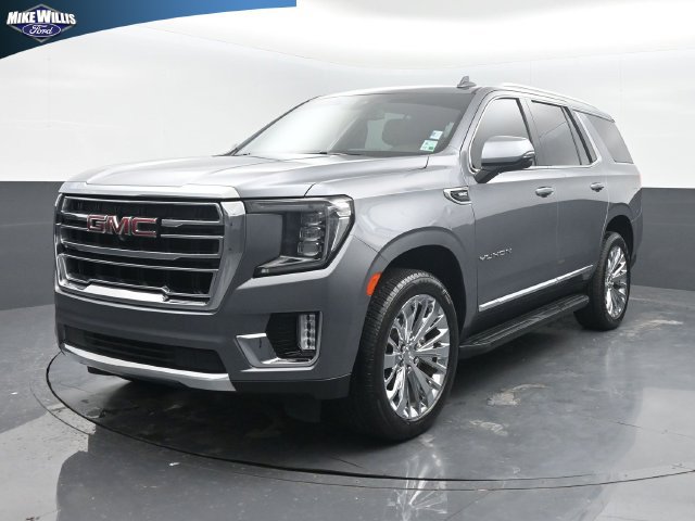 Used 2021 GMC Yukon SLT w/ SLT Luxury Plus Package RWD image 3