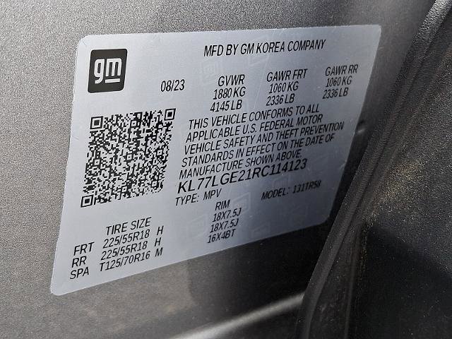 Used 2024 Chevrolet Trax RS w/ Driver Confidence Package FWD image 26