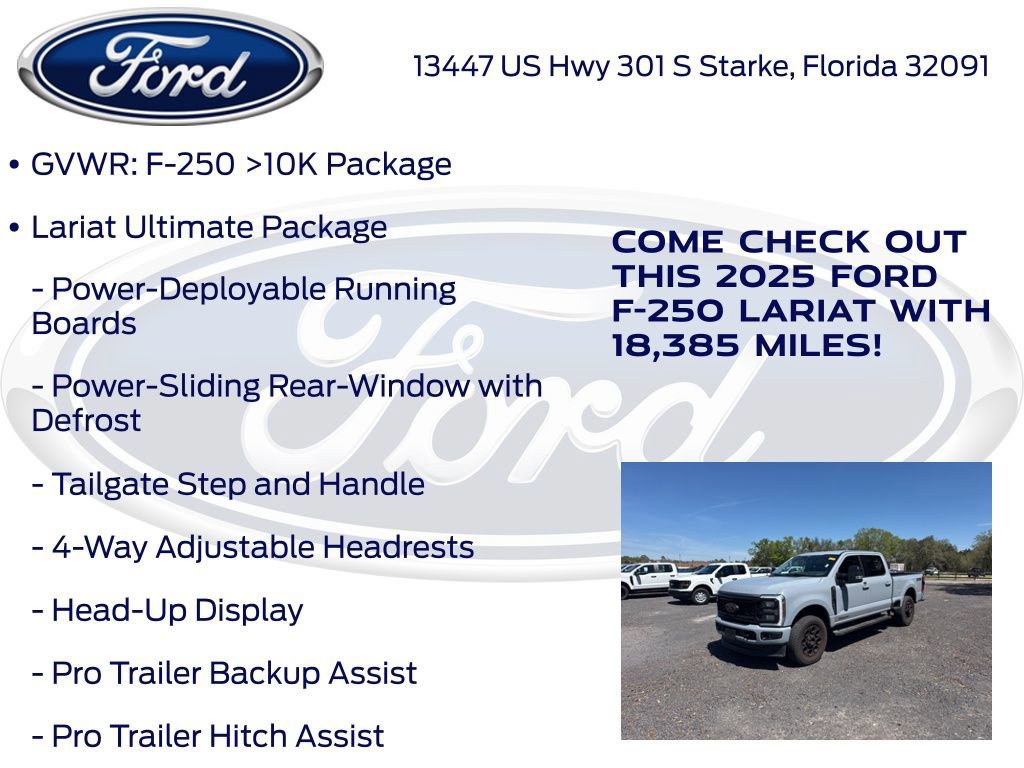 Certified 2025 Ford F250 Lariat w/ Lariat Ultimate Package image 23