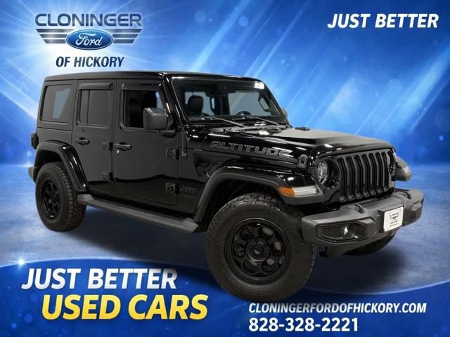 Used 2021 Jeep Wrangler Unlimited Sahara AWD/4WD image 1