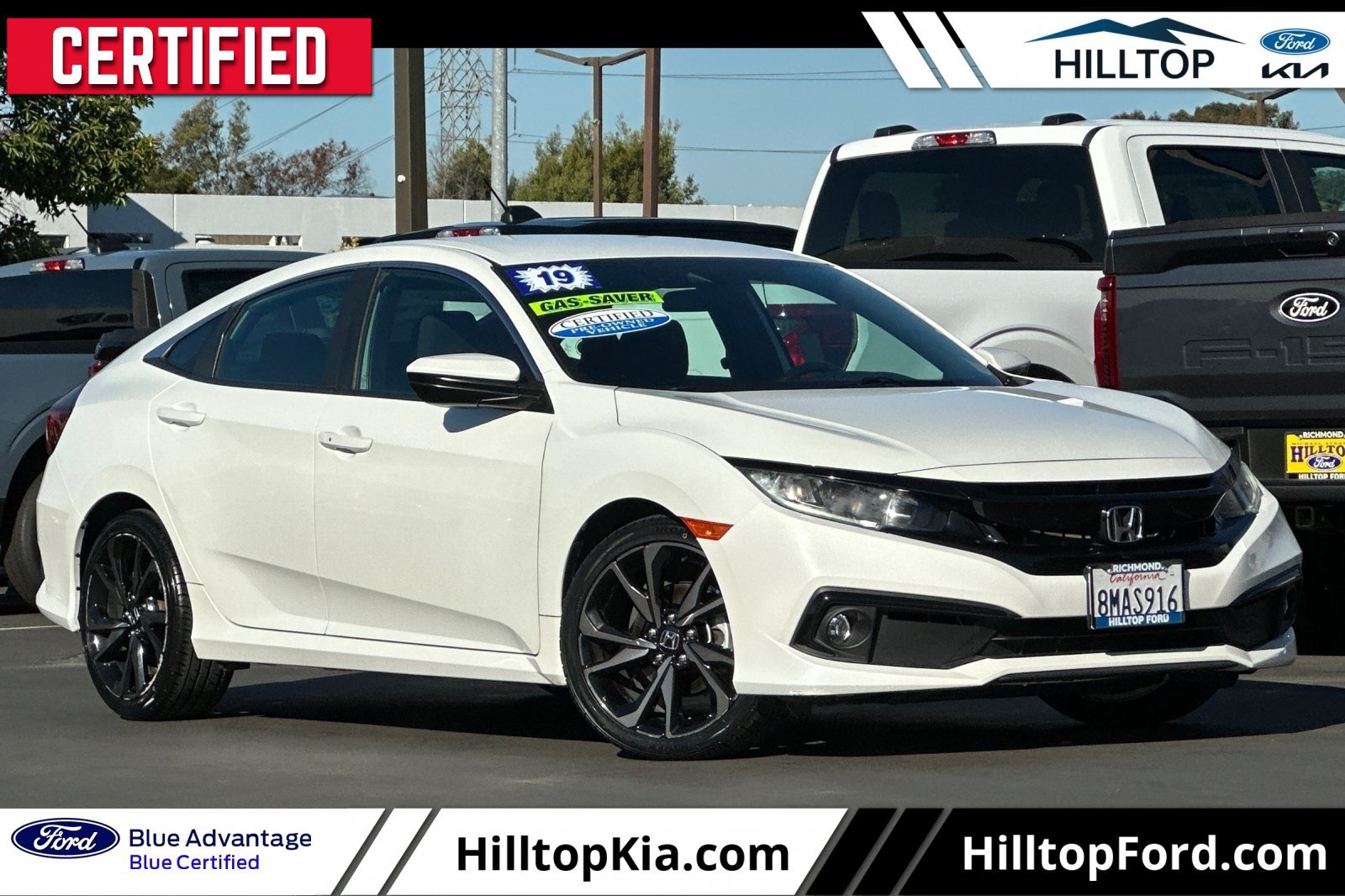Used 2019 Honda Civic Sport
