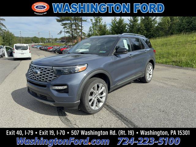 Certified 2021 Ford Explorer Platinum w/ Equipment Group 601A