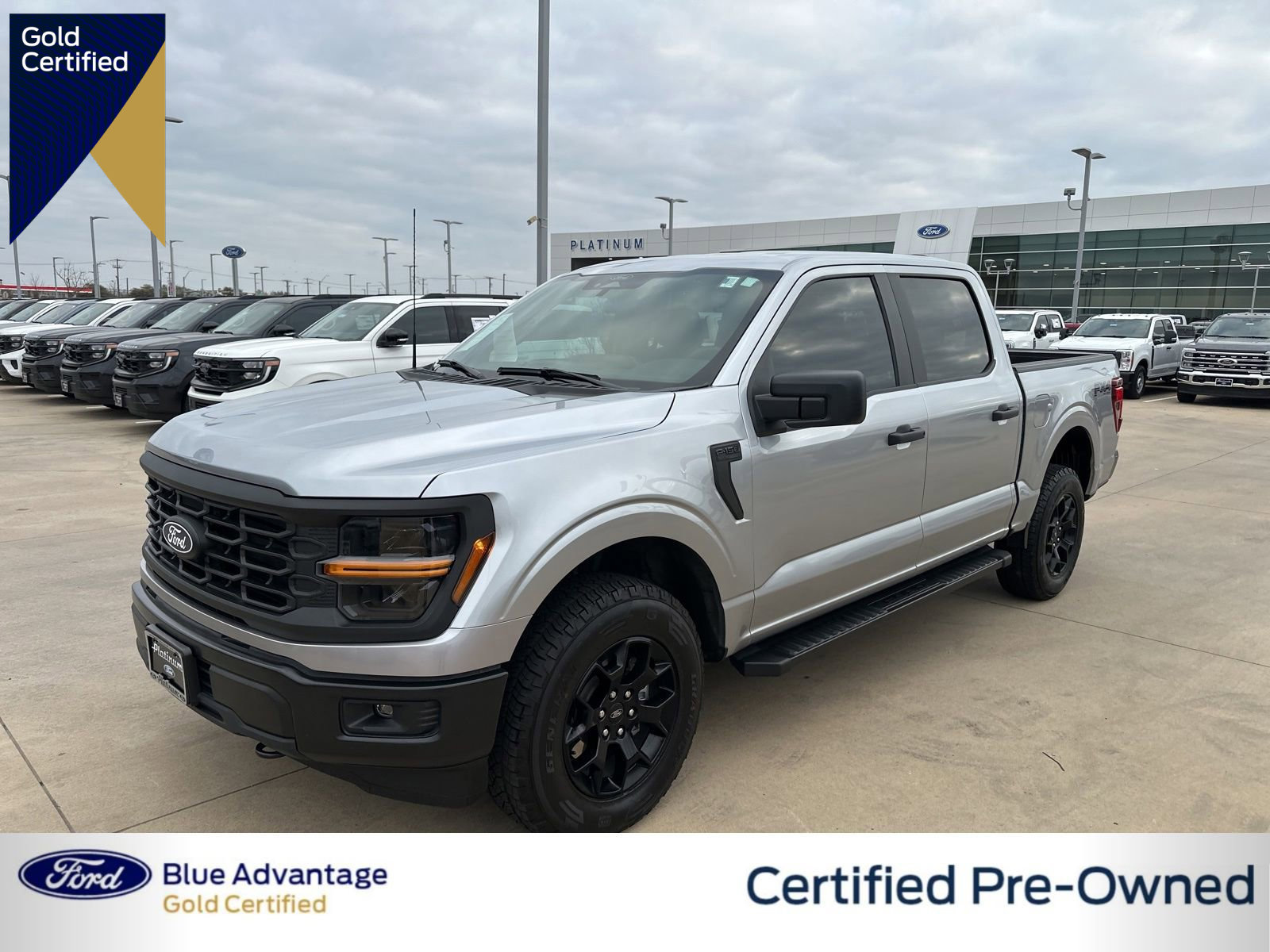 Certified 2024 Ford F150 STX w/ Equipment Group 201A FX4