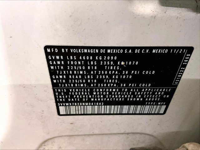 Used 2022 Volkswagen Taos SE AWD/4WD image 32