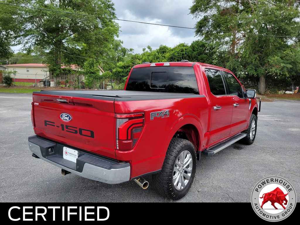 Certified 2024 Ford F150 Lariat w/ FX4 Off-Road Package AWD/4WD image 5
