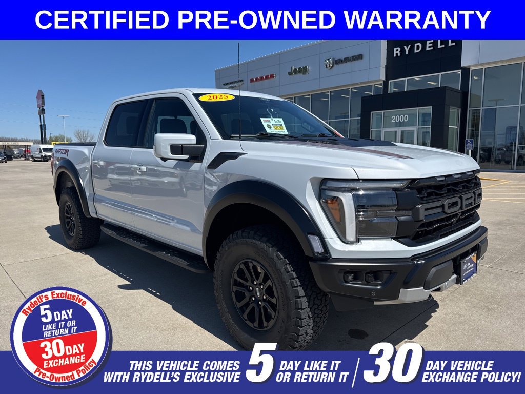 Certified 2025 Ford F150 Raptor