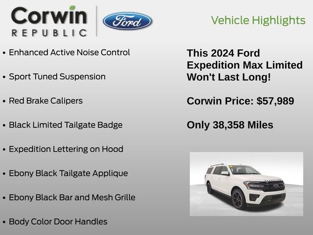 Certified 2024 Ford Expedition Max Limited image 26