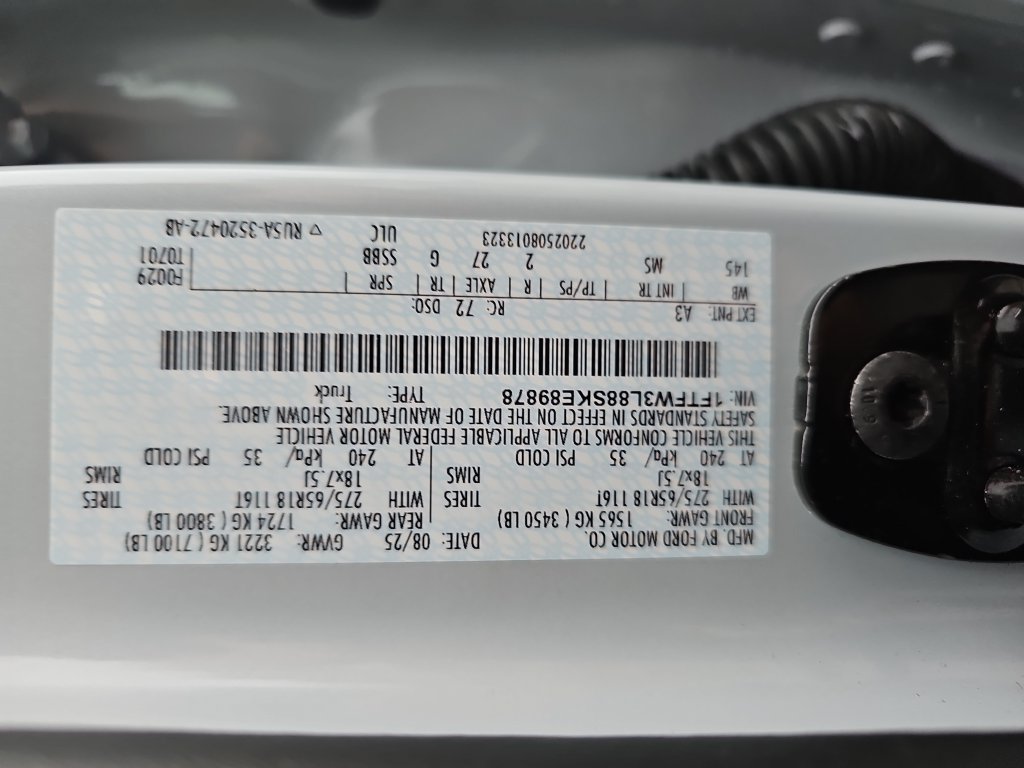 Certified 2025 Ford F150 XLT w/ Equipment Group 301A Standard AWD/4WD image 34