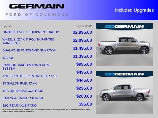 Used 2019 RAM 1500 Limited AWD/4WD image 38