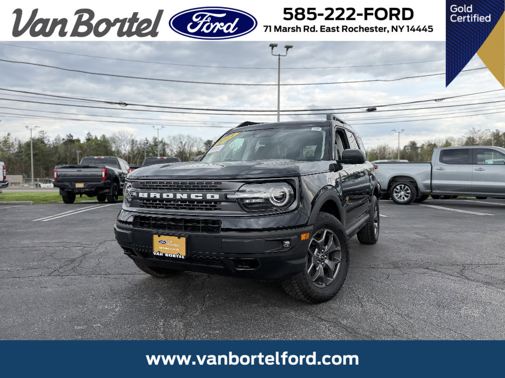 Certified 2024 Ford Bronco Sport Badlands