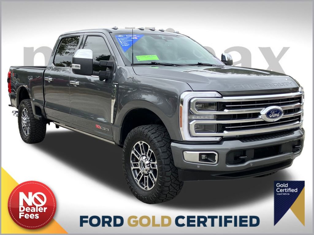 Certified 2026 Ford F350 Platinum w/ Platinum Plus Package