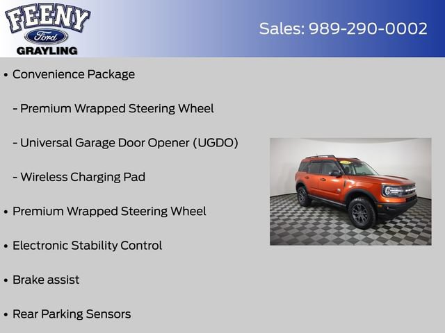 Certified 2024 Ford Bronco Sport Big Bend w/ Convenience Package AWD/4WD image 12