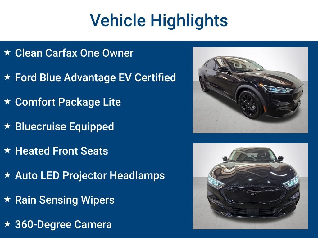 Certified 2024 Ford Mustang Mach-E Select w/ Comfort Package Lite AWD/4WD image 3
