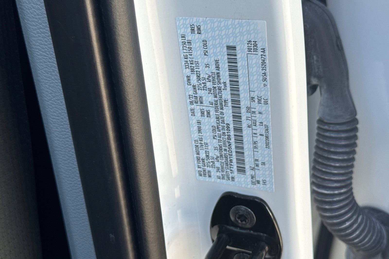 Certified 2022 Ford F150 Limited image 28